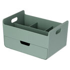 Combo Organizador Para Escritorio Verde