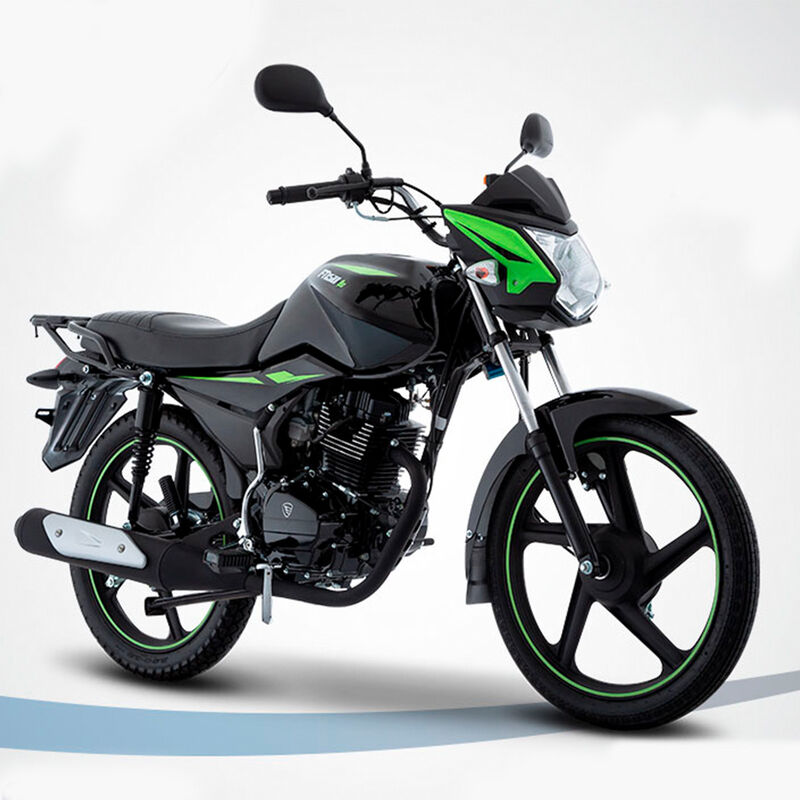 Motocicleta Italika FT150 TS Negro Verde image number null