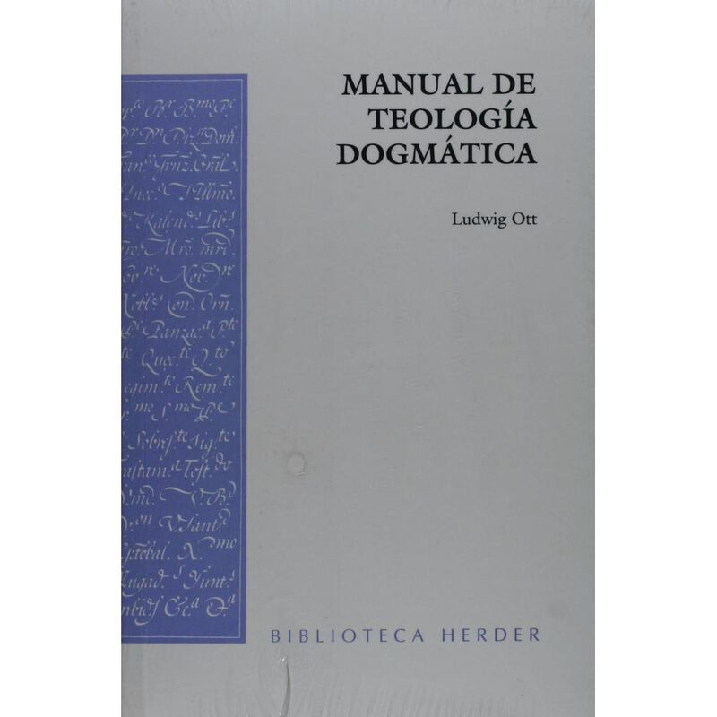 Manual De Teolog&iacute;a Dogm&aacute;tica image number null