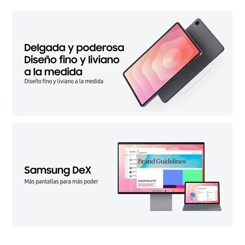 Tablet Samsung Galaxy Tab S11 Plata 12GB 256GB image number null