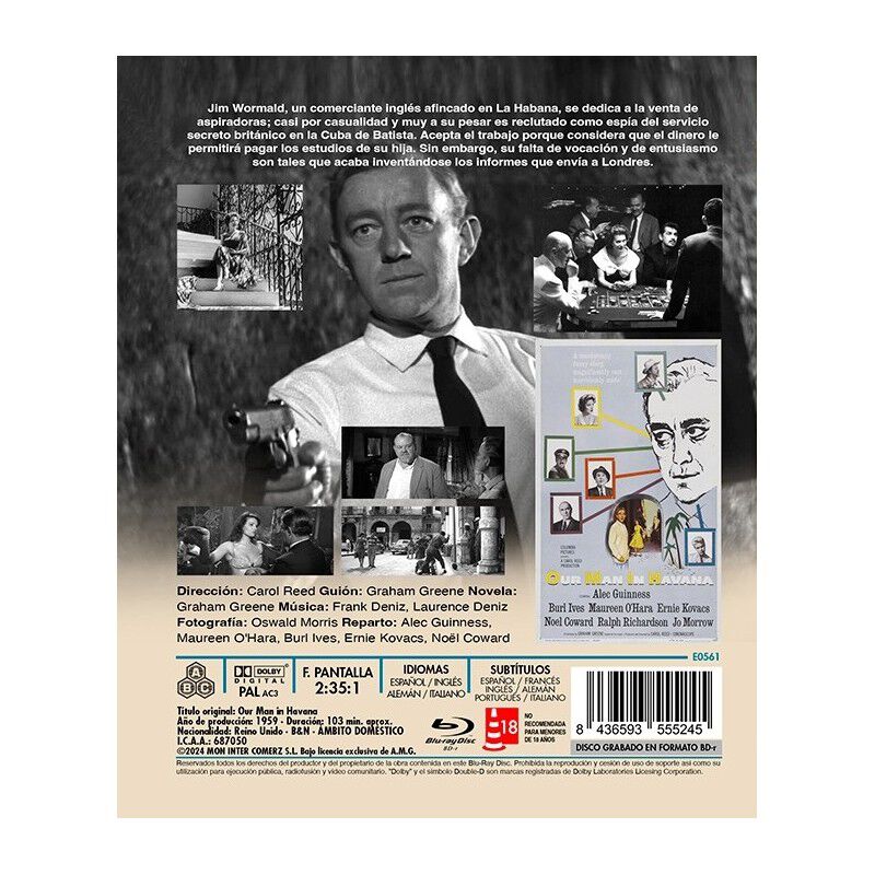 Nuestro Hombre En La Habana [blu-ray R] (1959) image number null