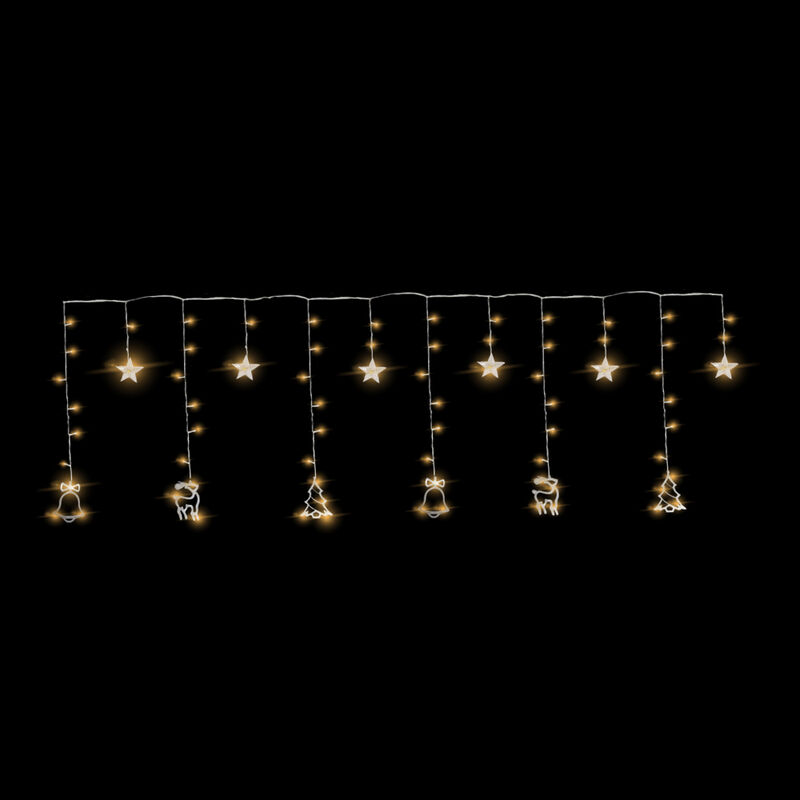 Serie decoraci&oacute;n Navide&ntilde;a C&aacute;lida 150 focos, Luz... image number null