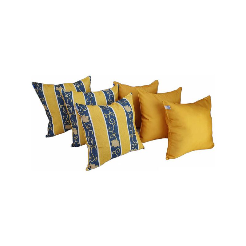Set 6 Cojines Decorativos Premium Almoda Combin... image number null