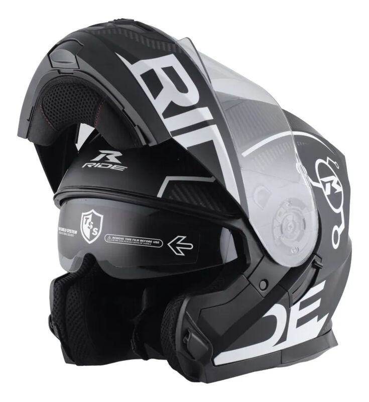 Casco Motociclista Abatible Tour Hr Ride MOTCSR... image number null