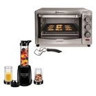 Combo Horno Electrico 24l + Nutri Procesador Portatil