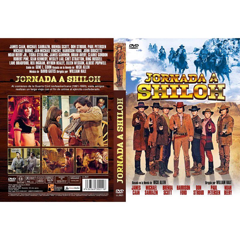 Jornada A Shiloh [dvd] (1968) Viaje A Shiloh image number null
