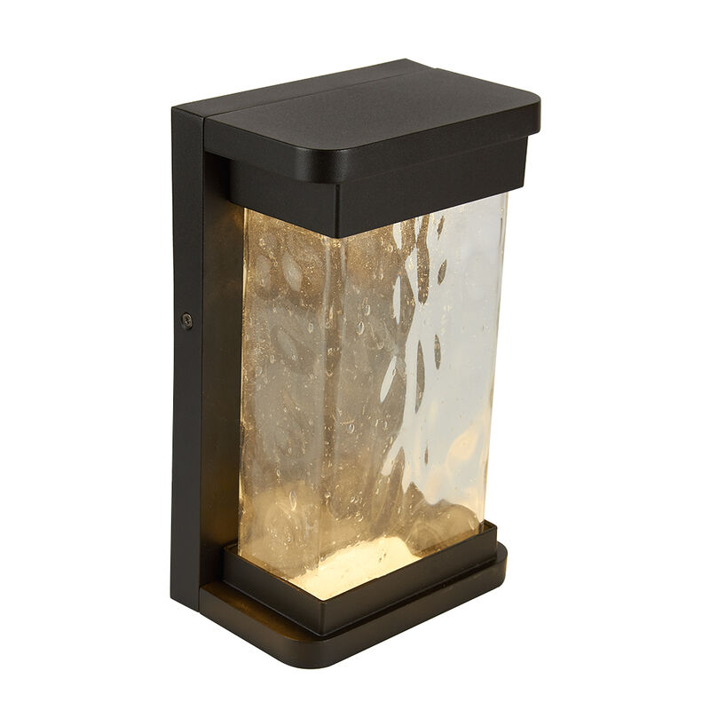 Lampara Muro Led Exterior Negro 16w Luz Suave C... image number null