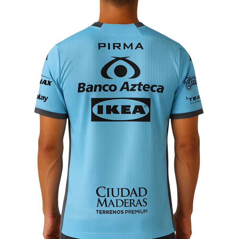 Jersey Pirma Hombre Tercero Puebla 25-26 Azul-O... image number null