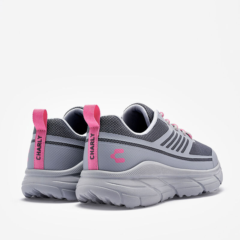 Charly tenis para mujer gris cod 139622-E image number null