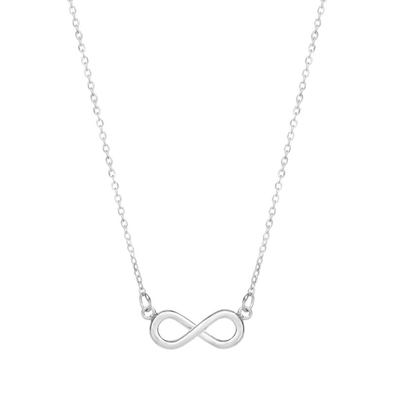 Collar Infinito de plata image number null