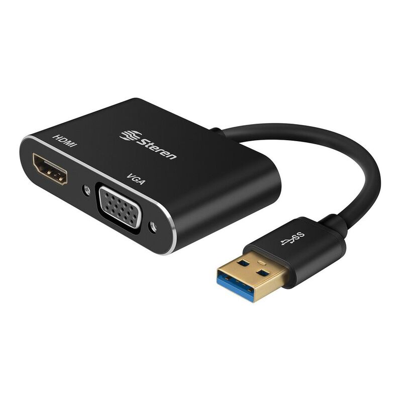 Adaptador USB 3.0 a HDMI / VGA COM-476 image number null