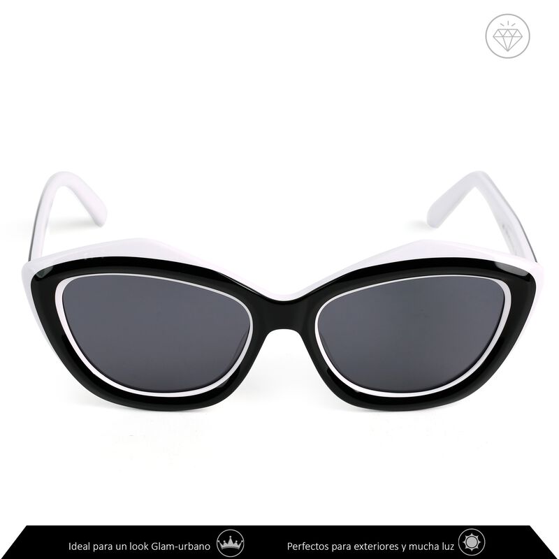 Lentes De Sol Xolek 110 Moda Acetato Retro Uv P... image number null