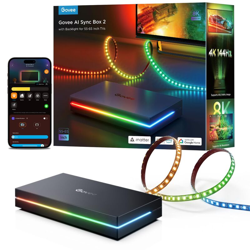 Caja De Sincronizaci&oacute;n Govee Hdmi 2.1 Ai Con Re... image number null
