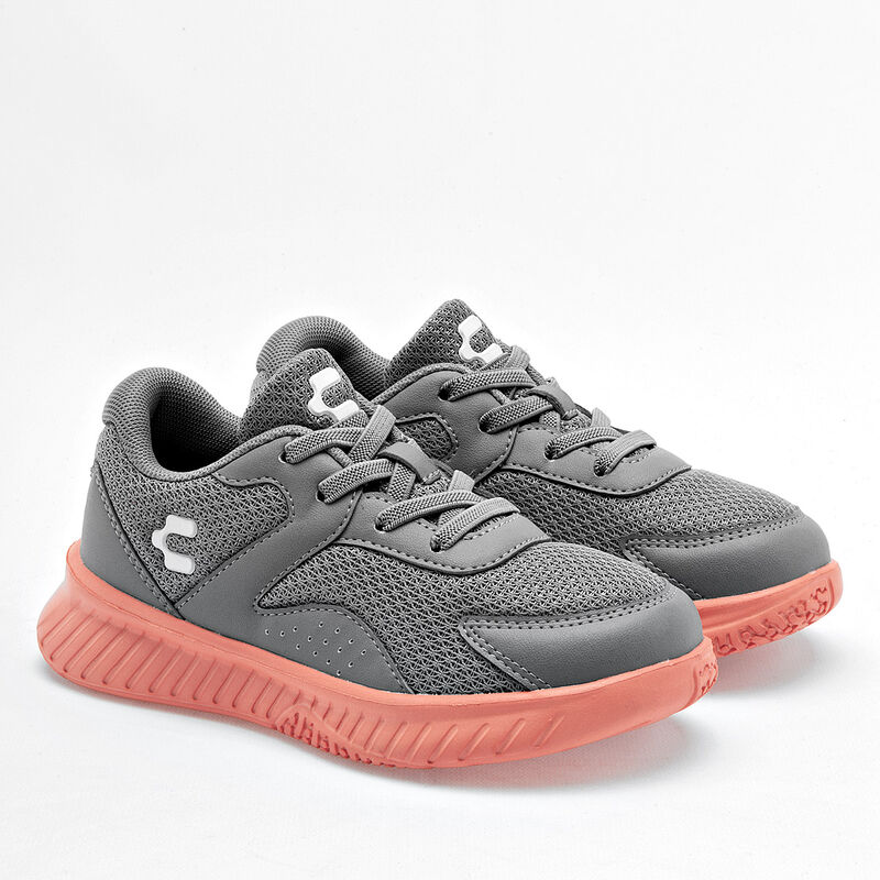 Charly Tenis urbano para niño gris, agujeta ela... image number null