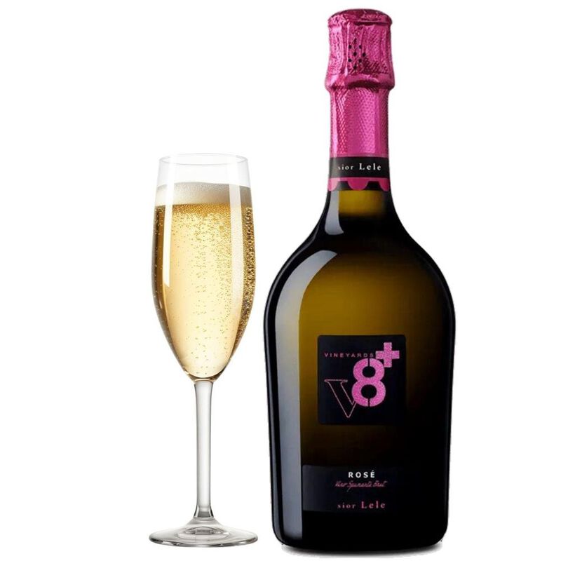 Vino Espumoso Rosado Sior Lele Brut Ros&egrave; V8+ Sp... image number null