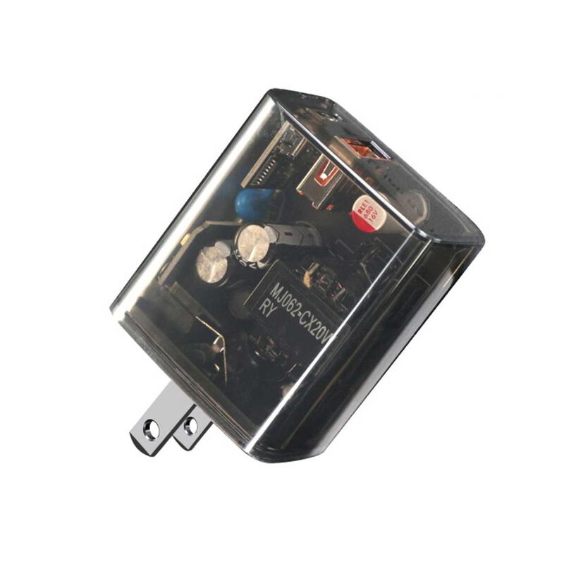 Cargador AC MYBAT USB-C PD 20W USB-A Dual Unive... image number null