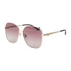 Lentes de Sol Dama GUCCI GG1089SA -002 Color Dorado Authenticity Certificate