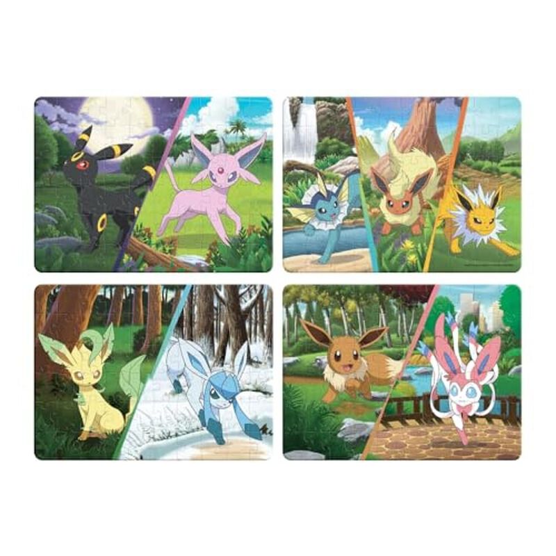 Rompecabezas 4 En 1 Pok&eacute;mon Eevee image number null