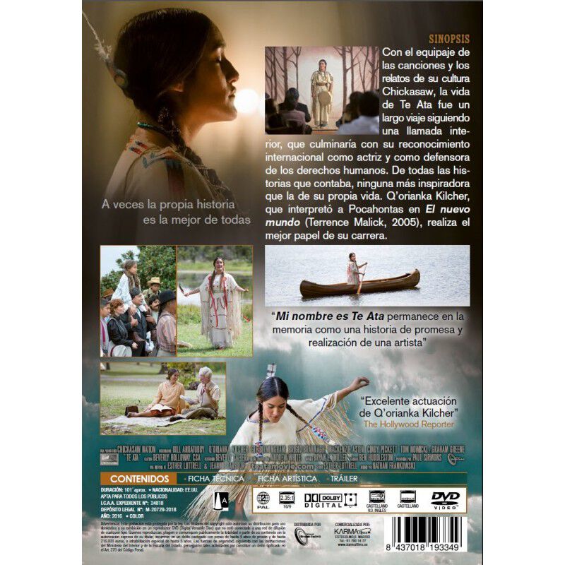 Mi Nombre Es Te Ata [dvd] image number null
