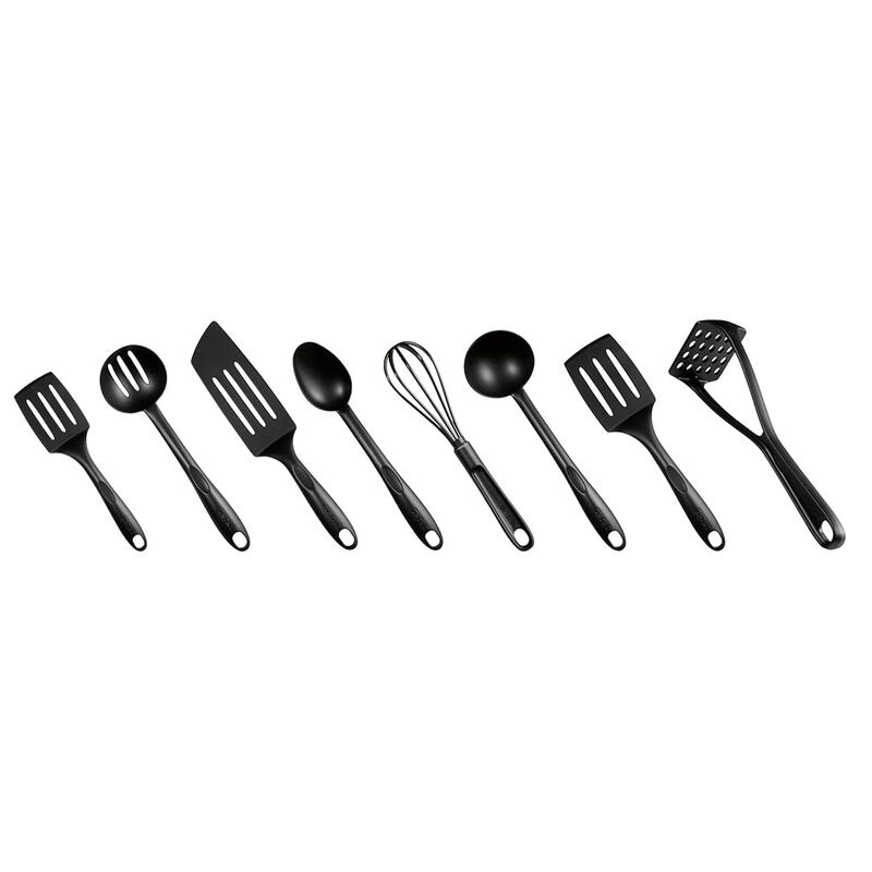 Set de Utensilios de Cocina T-Fal Nylon Negro 8... image number null