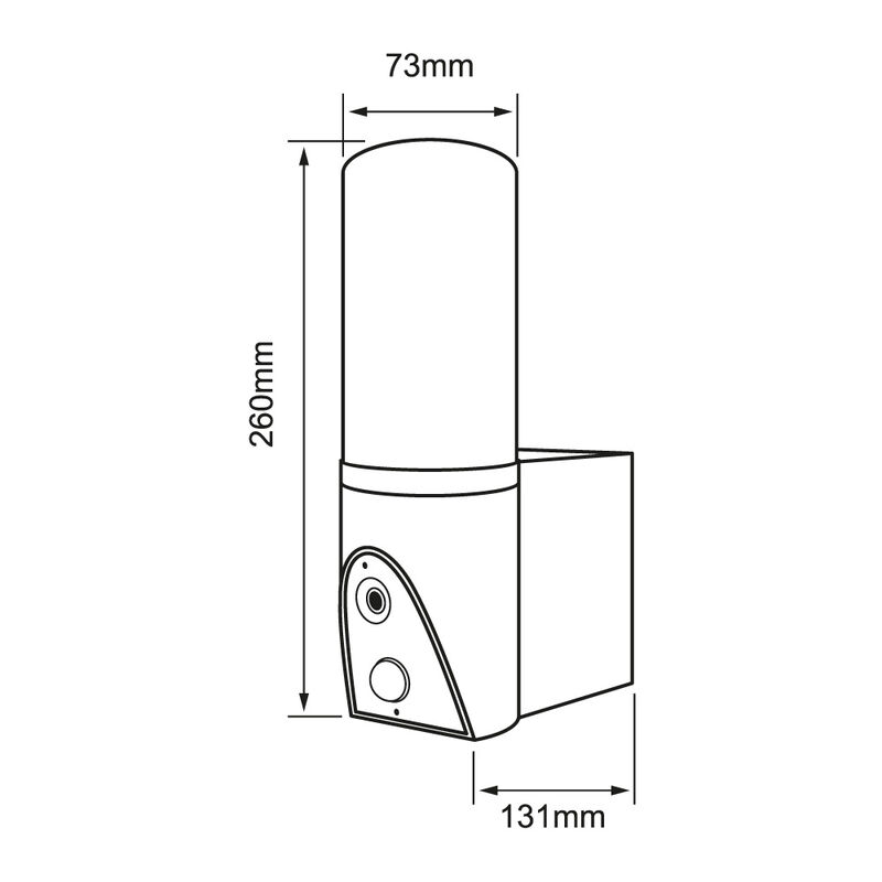 C&aacute;mara de Monitoreo con L&aacute;mpara Inteligente Wi-... image number null