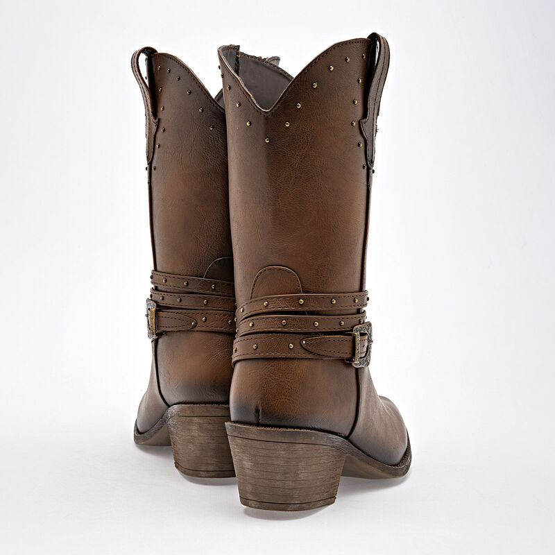 Moramora Bota para mujer caf&eacute; image number null