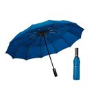 Paraguas de Bolsillo Plegable Para Viento Sol y Lluvia Azul Bluelander