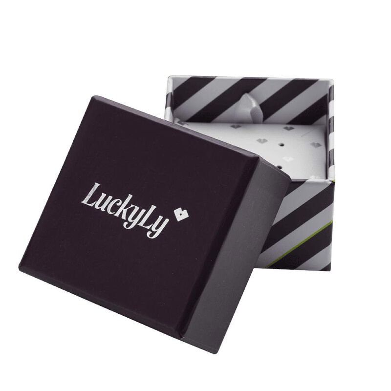 Set Collar Luckyly Alea Ba&ntilde;o De Oro 14k Perla Y... image number null