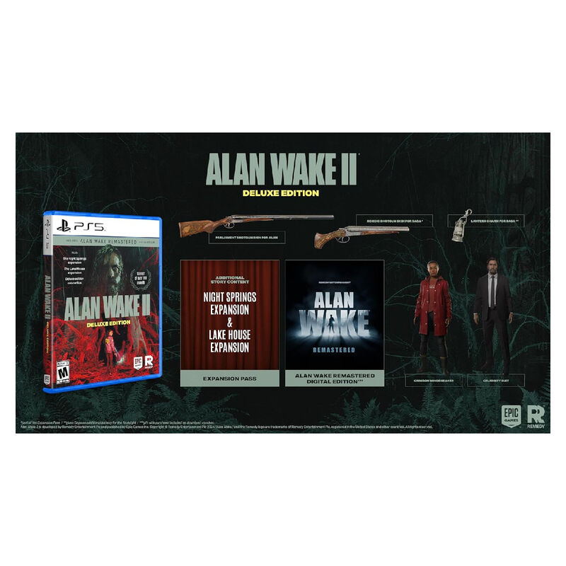 Ps5 Juego Alan Wake 2 Deluxe Edition image number null