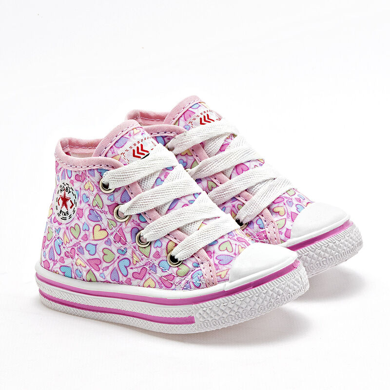 Koby Star Tenis para beb&eacute; ni&ntilde;a blanco multicolo... image number null