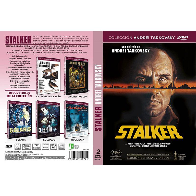 Colecci&oacute;n Andrei Tarkovsky: Stalker 1979 Stalke... image number null