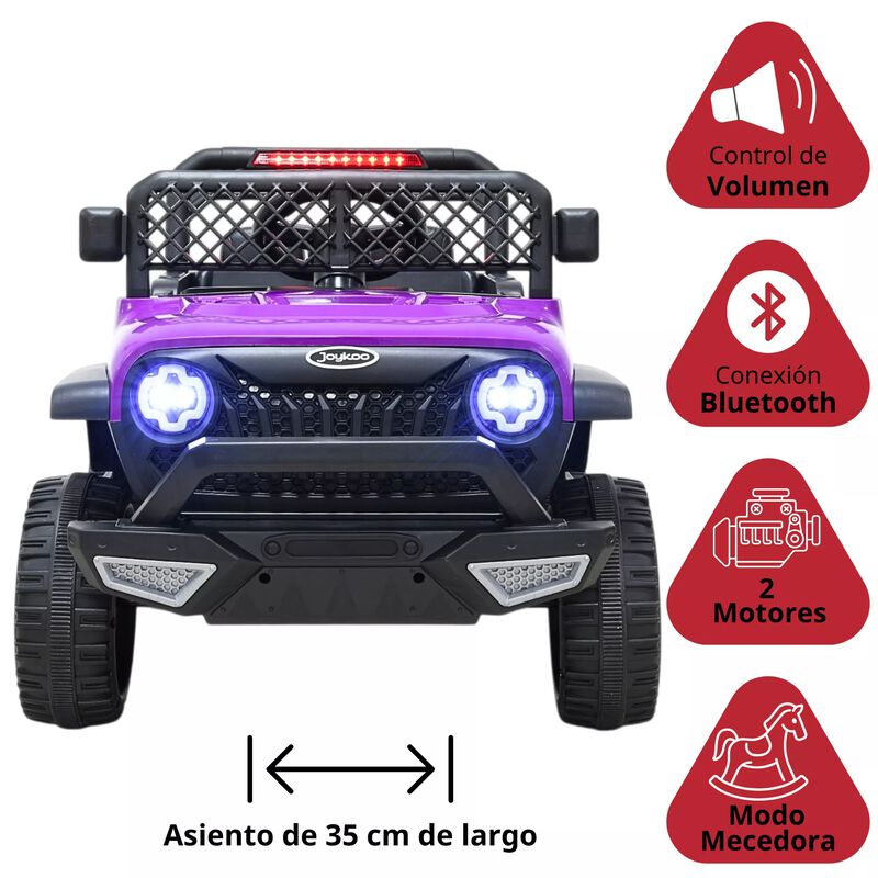 Camioneta Montable El&eacute;ctrica Para Ni&ntilde;os Luces  ... image number null