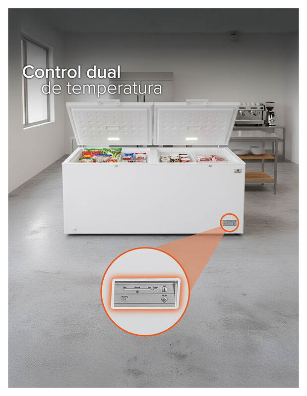 White-westinghouse  Congelador Horizontal 25 Pi... image number null