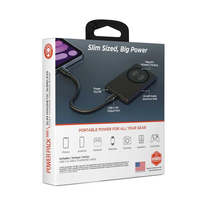 Bater&iacute;a Externa HYPERGEAR Mag 5000mAH Powerbank image number null