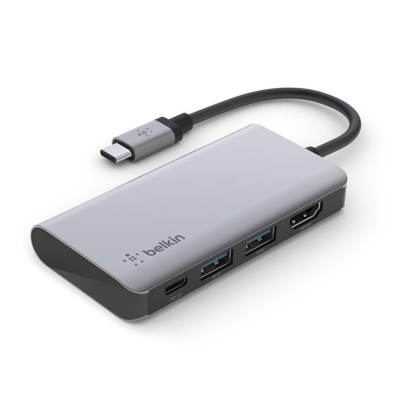 Adaptador Multipuerto USB C 4 En 1 image number null