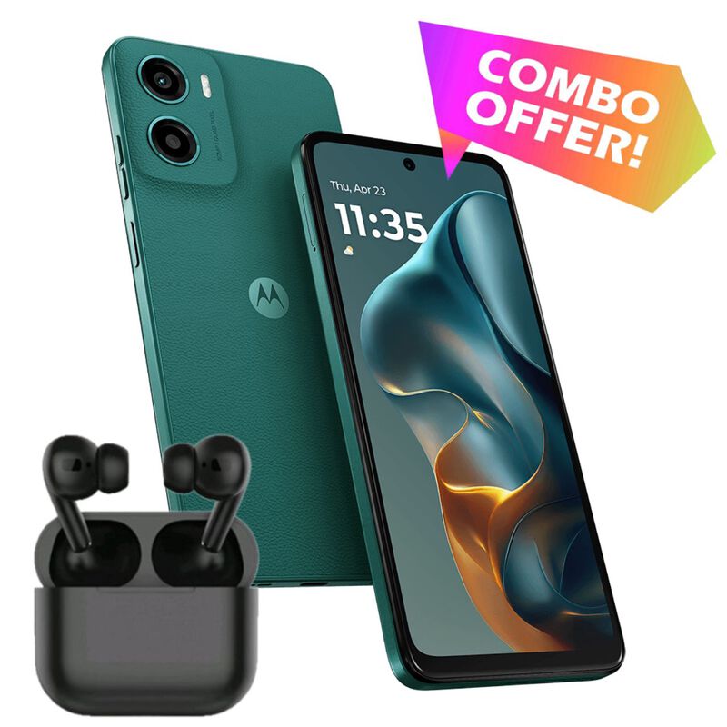 Moto G05 Doble Sim 128GB/4RAM Verde + Aud&iacute;fonos image number null