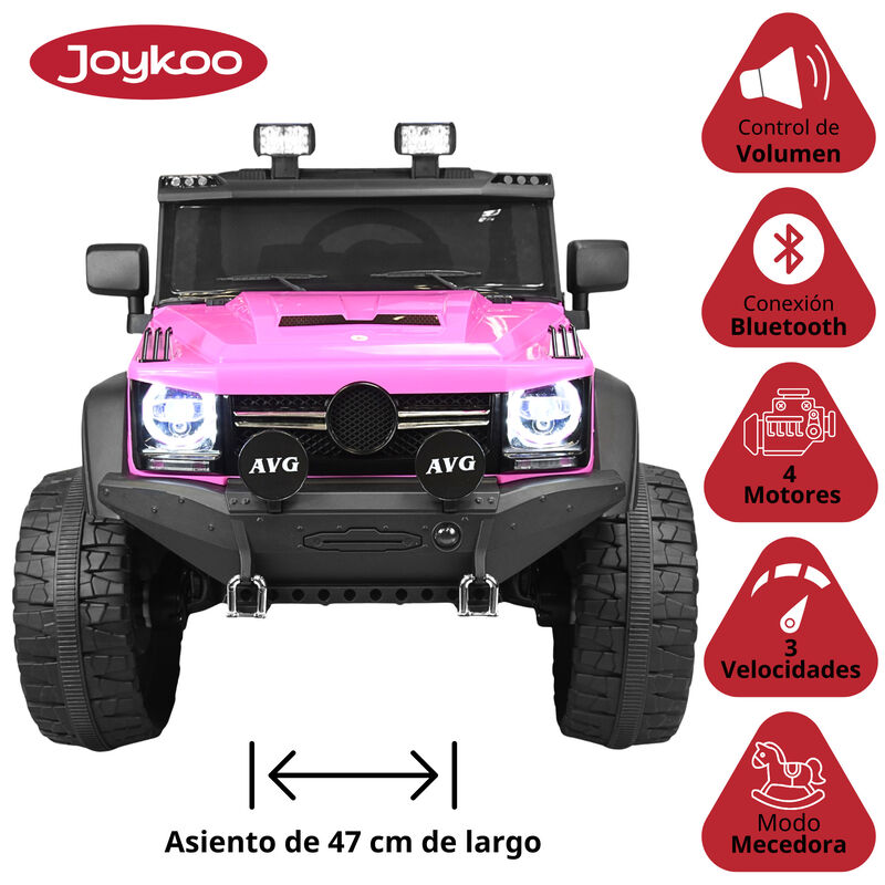 Montable Eléctrico Camioneta 4x4 para Niños Con... image number null