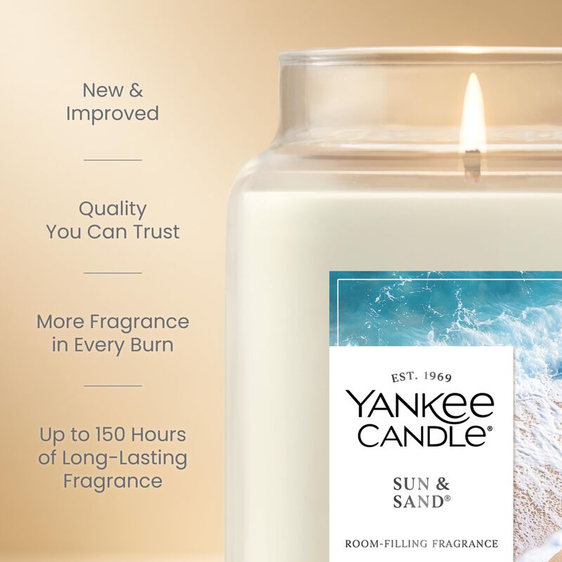 Tarro Grande Con Aroma A Sol Y Arena De Candle ... image number null