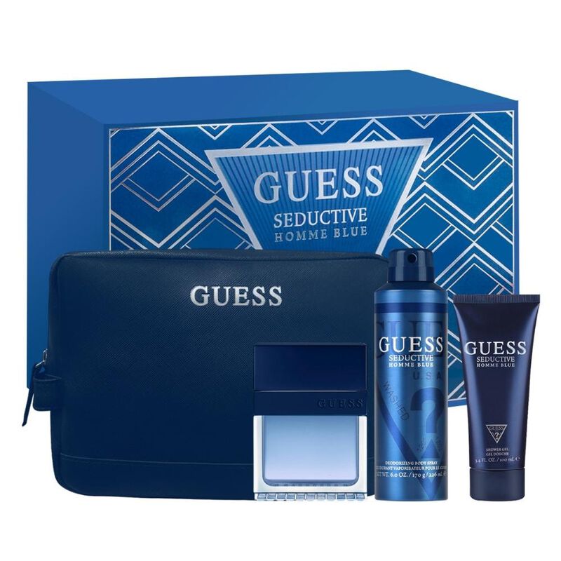 Set de Hombre Guess Seductive Homme Blue de 4 P... image number null