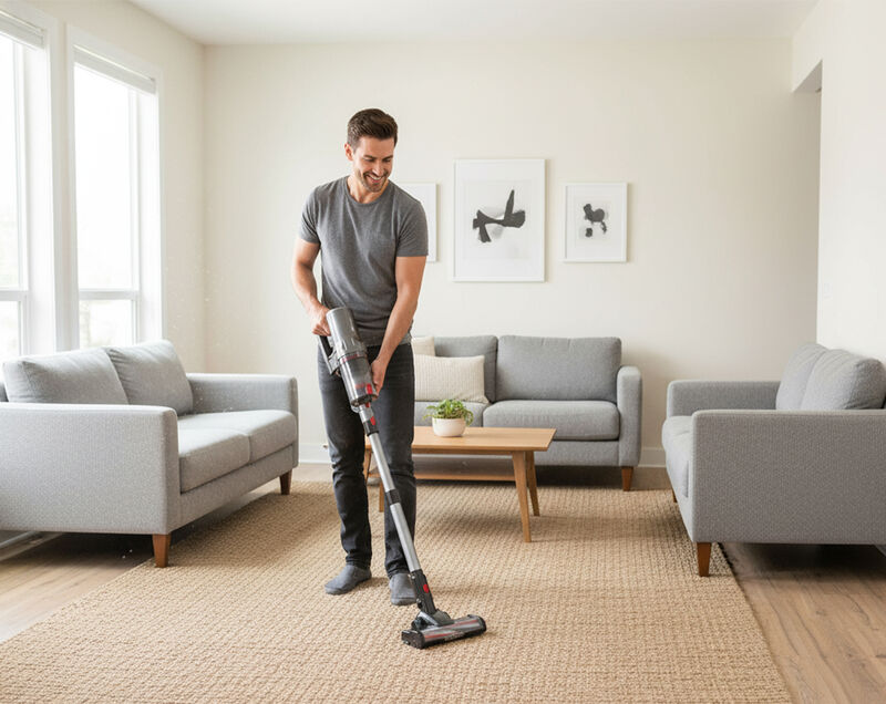 Aspiradora Inal&aacute;mbrica de Mano 150 W con Cabeza... image number null