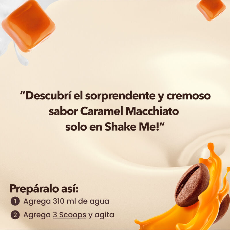 ShakeMe! Caramel 10 porciones image number null