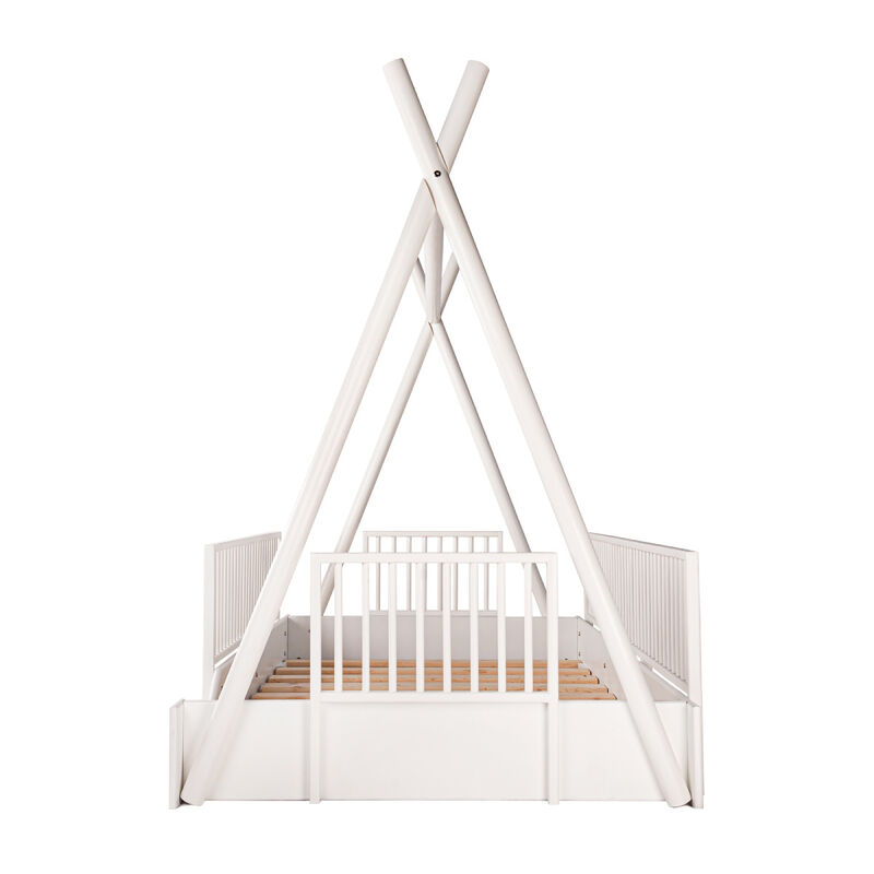 Cama Infantil Tipi Estilo Montessori Duduk - Bl... image number null