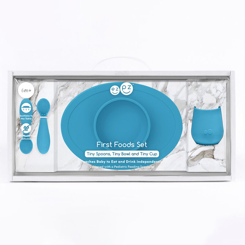 Set Mis Primeros Alimentos Azul image number null