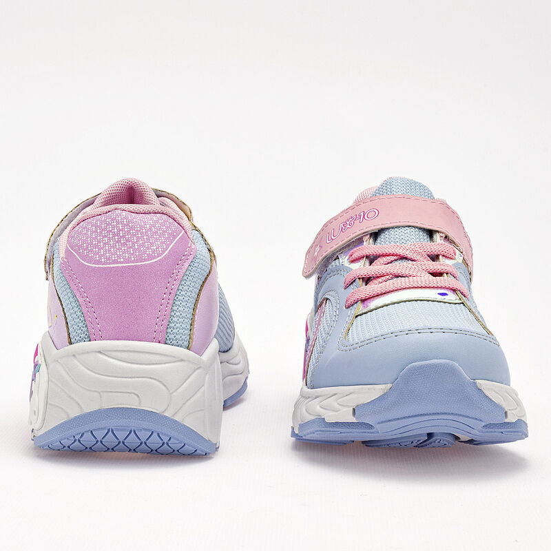 Lux-10 Tenis urbano para ni&ntilde;a azul rosa image number null