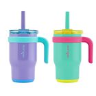 Vaso Reduce Coldee De 400 Ml Con Asa Para Ni&ntilde;os, Paquete De 2 Unidades, Acero Inoxidable