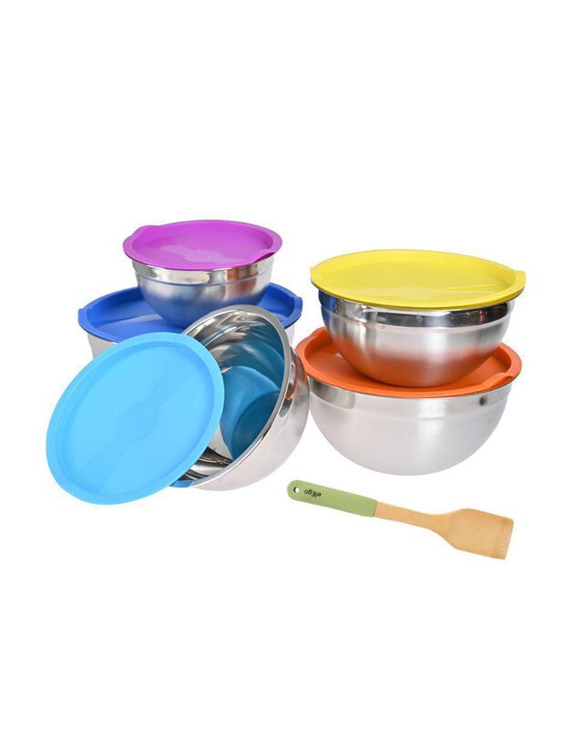 Set Contenedores Pink Brule Delibowl De Acero I... image number null