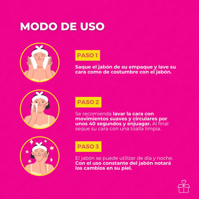 5 Jabones Faciales Carb&oacute;n Bamb&uacute; Bioaqua Exfolia... image number null