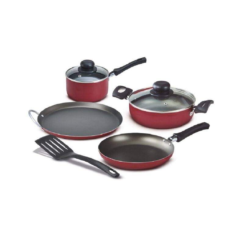Bater&iacute;a Lamex 69638 De 7 Pzas Deli Cook Rojo M/... image number null