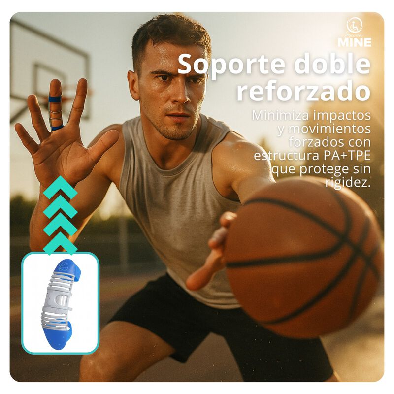 F&eacute;rula para Dedo Deportiva Ejercicio Basquetbal... image number null