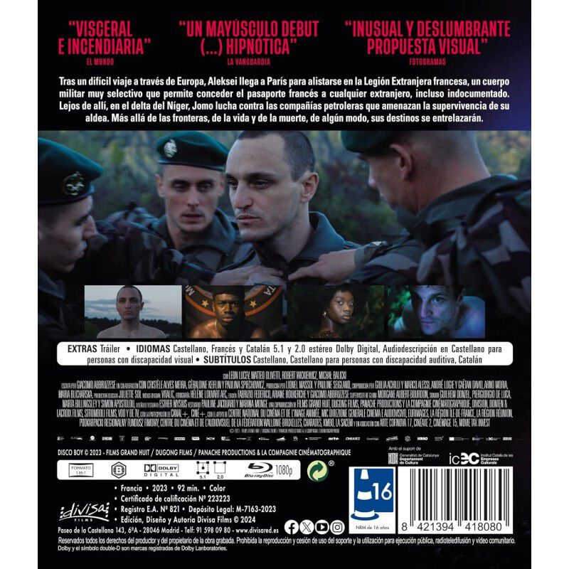 Disco Boy [Blu-ray] (2023) image number null